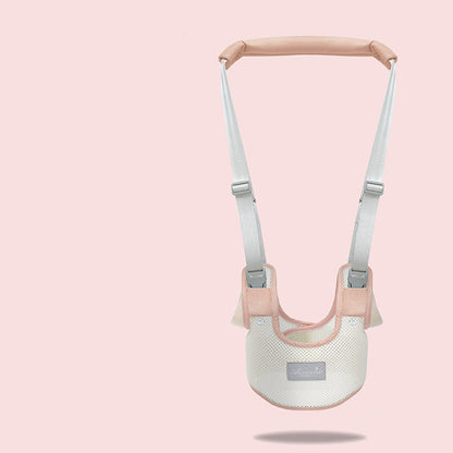 Baby walker with harness