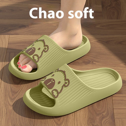 Chanclas cara de perro antideslizantes