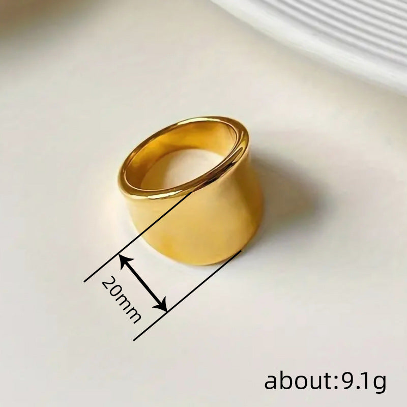 Unisex Exaggerated Punk Ring