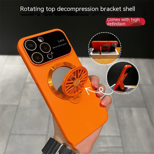 Funda para teléfono con giroscópico giratorio