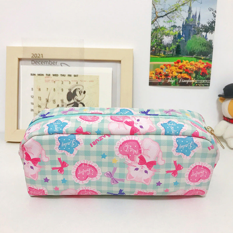 Pencil case with prints
