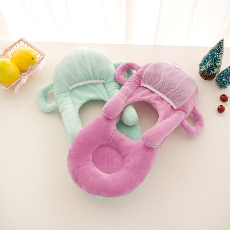 Plush pillow for baby feeding