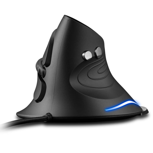Ergonomic snail-type vertical mouse