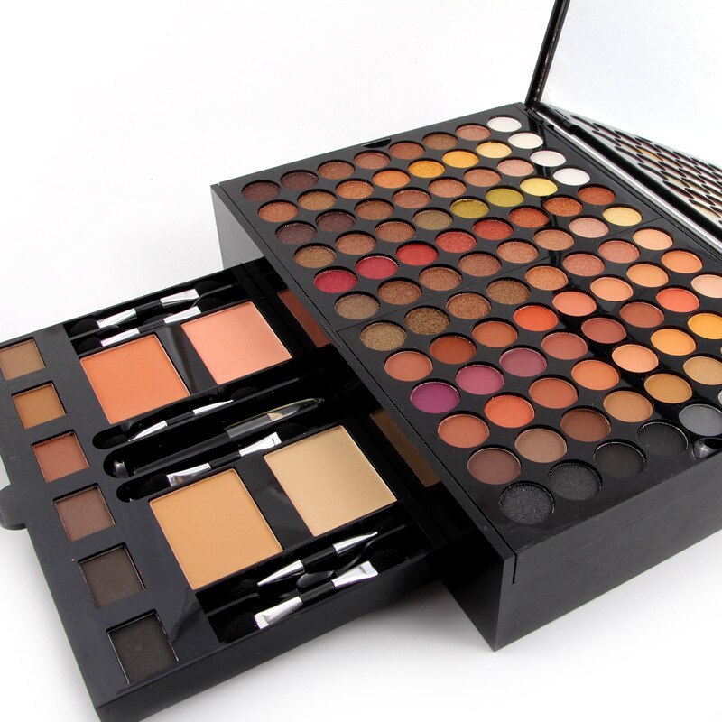 Piano-shaped makeup palette set of 180 colors