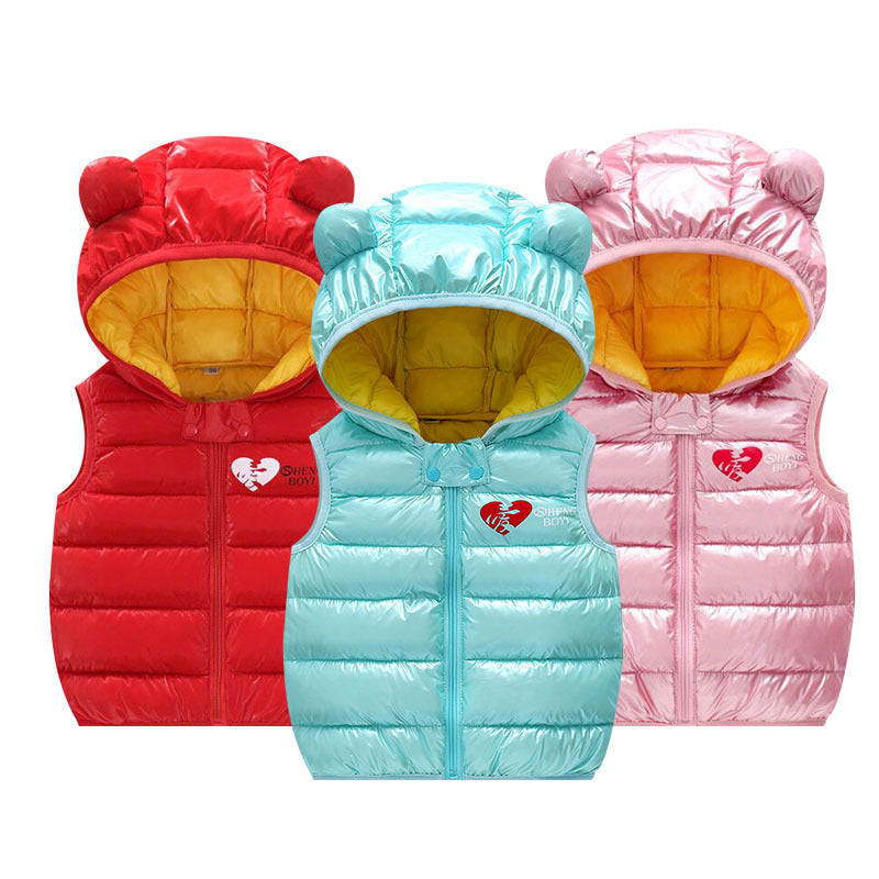 Chaleco cálido para niños