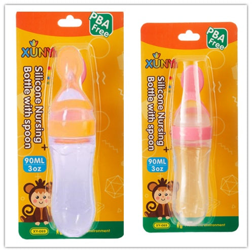 Baby bottle spoon