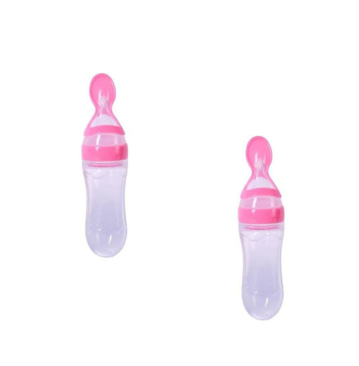 Baby bottle spoon