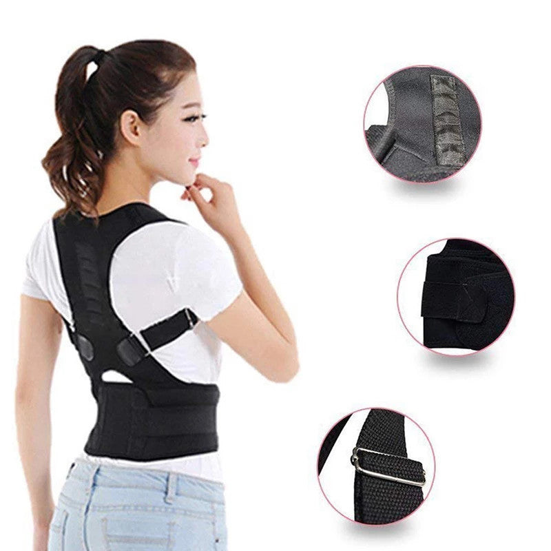 Kyphotone Back Posture Corrector with Straight Shoulder Strap