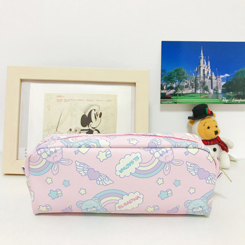Pencil case with prints