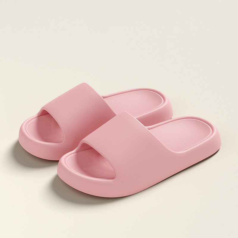 Chanclas de suela gruesa y sólida antideslizantes de verano para mujer y hombre
