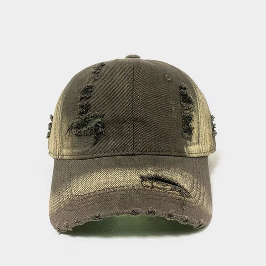 Gorra de béisbol tonos desgastados