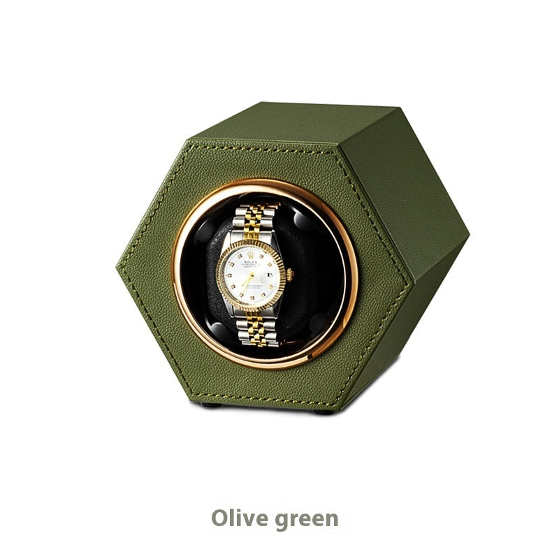 Mini watch box with vibrating mechanism