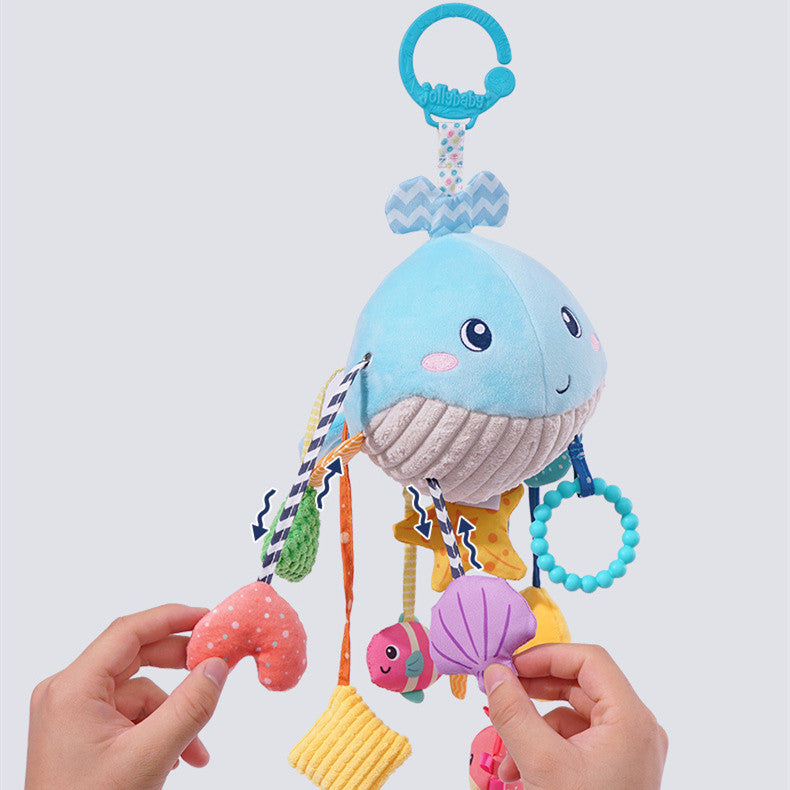 Hanging toys for baby strollers
