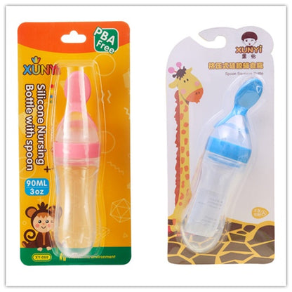 Baby bottle spoon