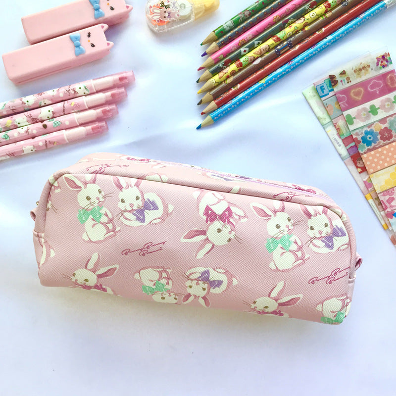 Pencil case with prints