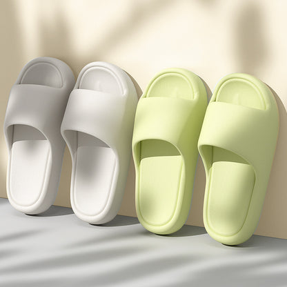 Chanclas de suela gruesa y sólida antideslizantes de verano para mujer y hombre