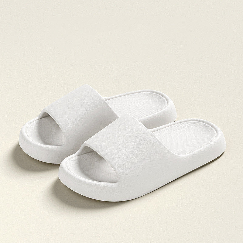 Chanclas de suela gruesa y sólida antideslizantes de verano para mujer y hombre