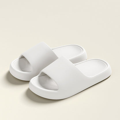 Chanclas de suela gruesa y sólida antideslizantes de verano para mujer y hombre
