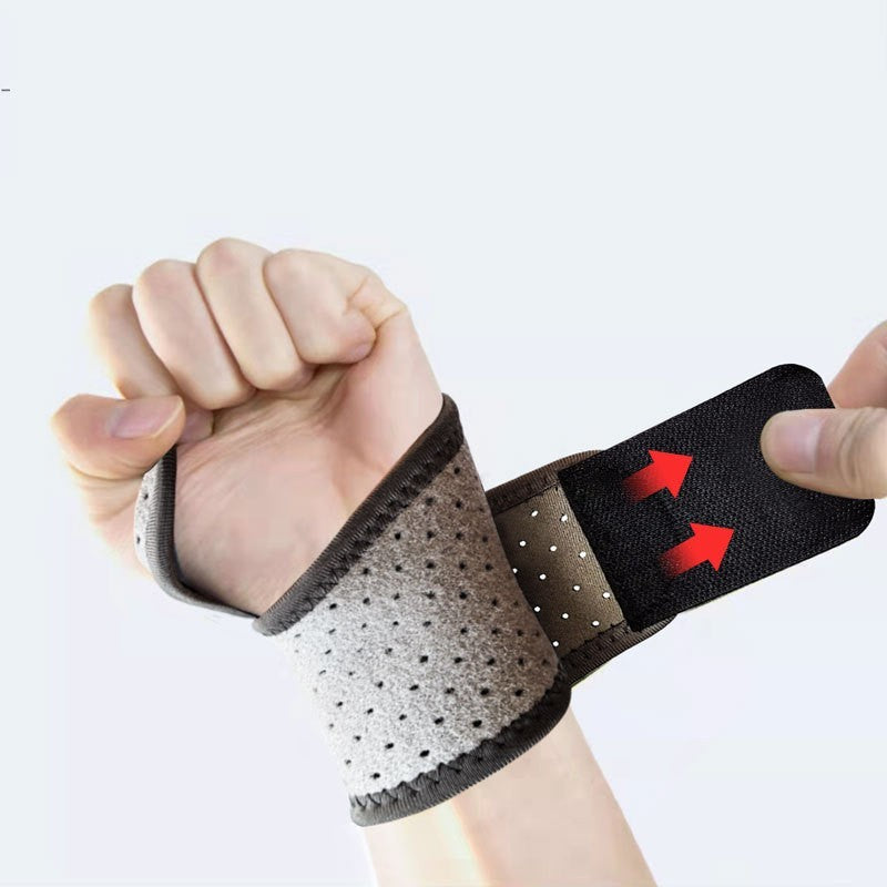 Sports bandage for wrist and sprain