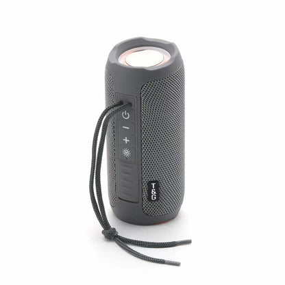 Altavoz Bluetooth portátil LED impermeable con tarjeta