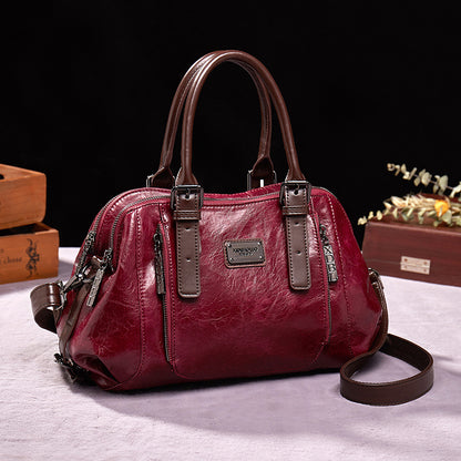 Bolsos de mano de piel para mujer