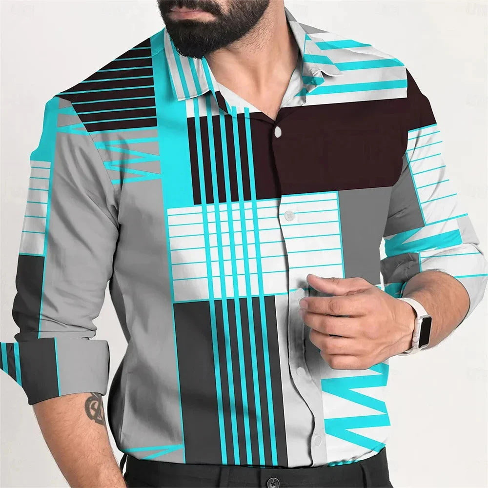 Casual long-sleeved shirt
