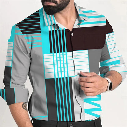 Casual long-sleeved shirt