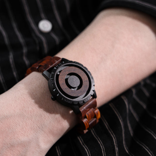 Reloj creativo personalizado con bola magnética