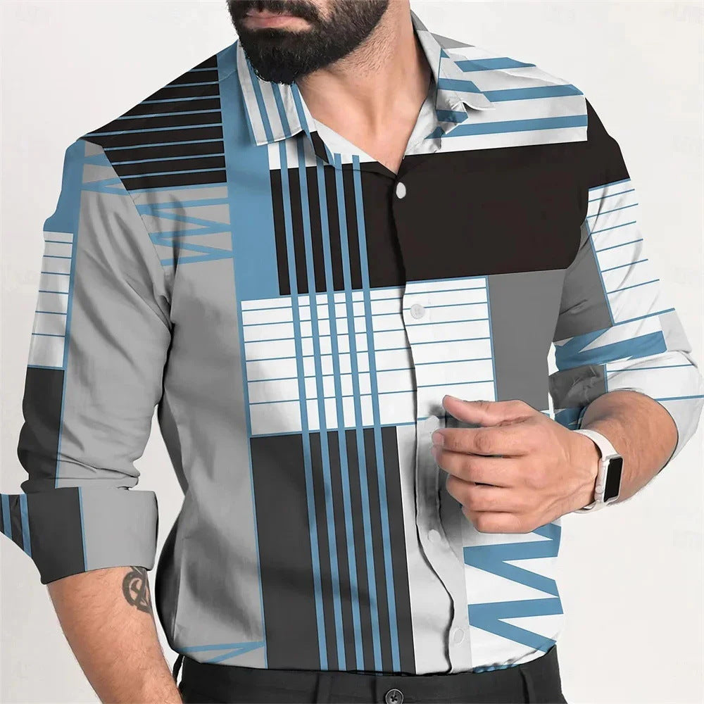 Casual long-sleeved shirt