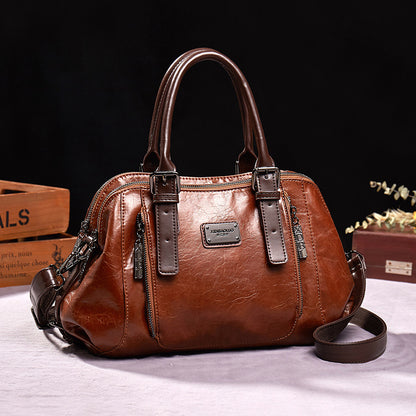Bolsos de mano de piel para mujer