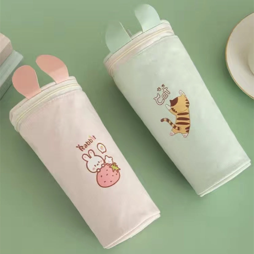Canvas pencil case