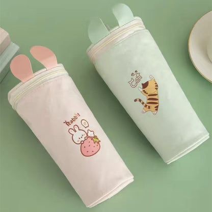 Canvas pencil case