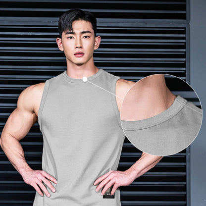 Camiseta deportiva sin mangas para hombre