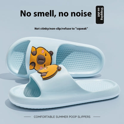 Chanclas cara de perro antideslizantes