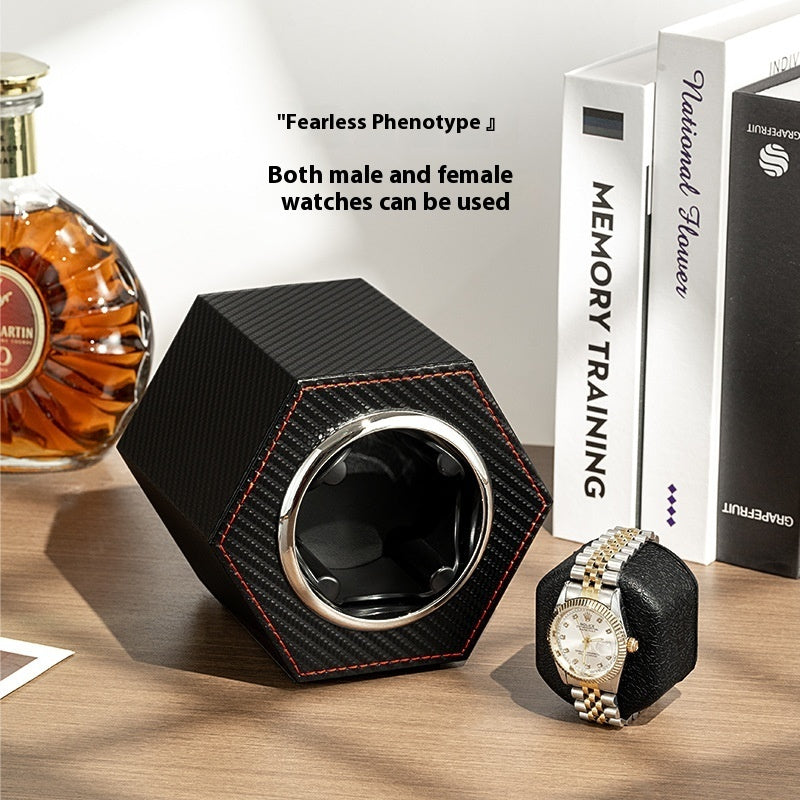 Mini watch box with vibrating mechanism