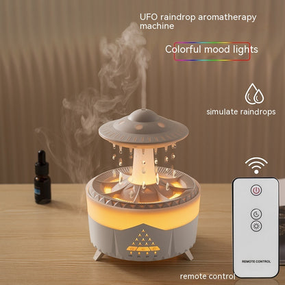 Humidificador UFO con forma de gota de lluvia USB