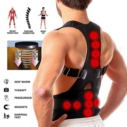Kyphotone Back Posture Corrector with Straight Shoulder Strap