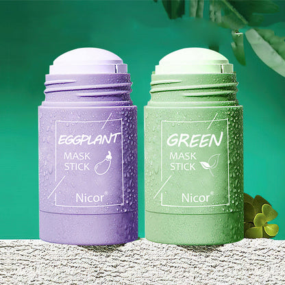 Green Tea Cleansing Mask Anti-Acne Whitening Seaweed Mask Skin Care