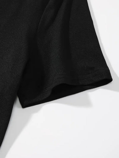 Printed short-sleeved shirt