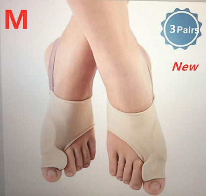 Calcetines correctores para el dedo valgo y separador de dedos. Alivio superior del dolor de juanetes