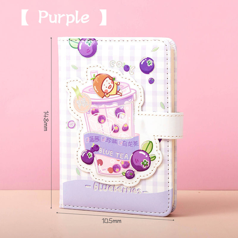 Cartoon magnetic buckle notebook