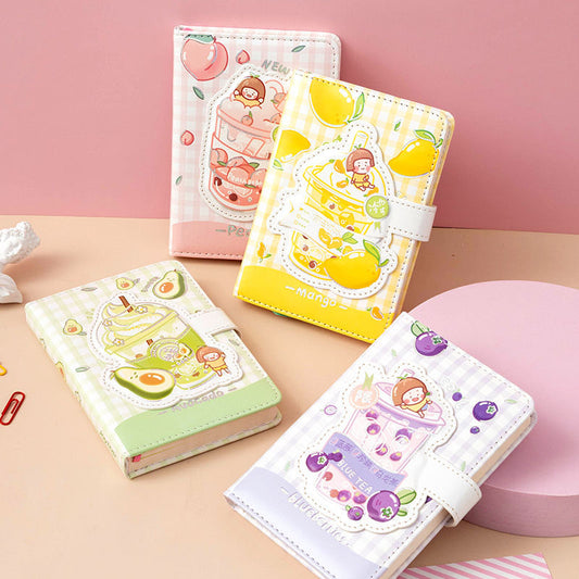 Cuaderno con hebilla magnética con dibujo animado