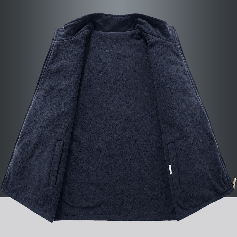 Men's Double-Sided Fleece Sports Vest