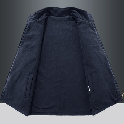 Men's Double-Sided Fleece Sports Vest