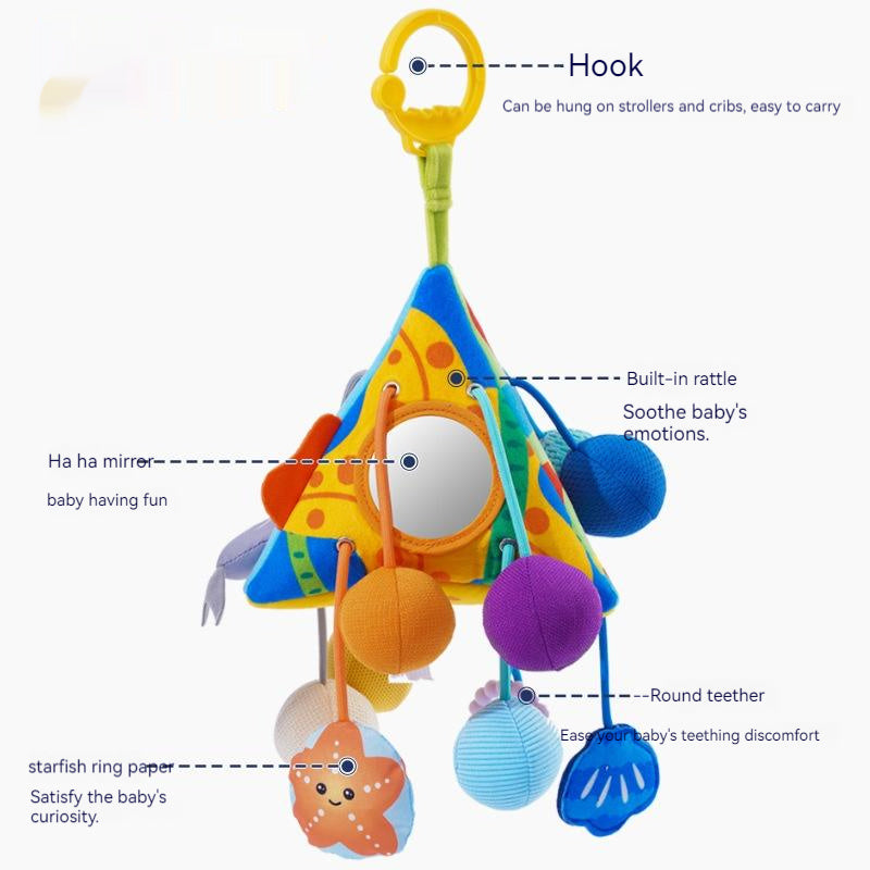 Hanging toys for baby strollers