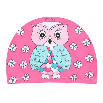 Children's swimming cap with cartoon prints