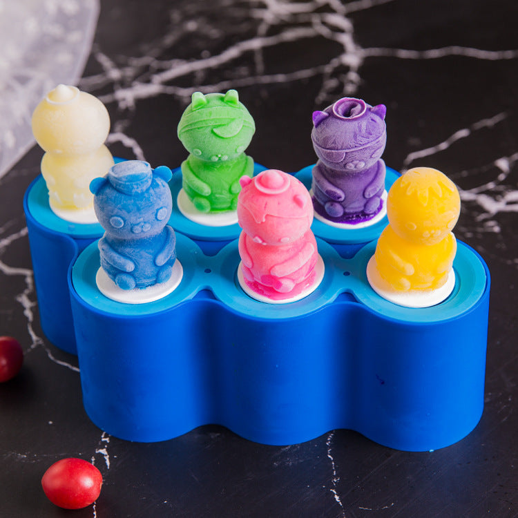 DIY silicone ice cream mold