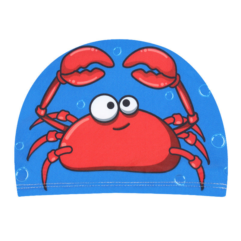 Children's swimming cap with cartoon prints