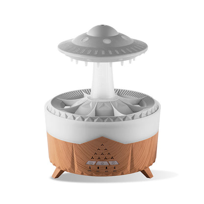 Humidificador UFO con forma de gota de lluvia USB