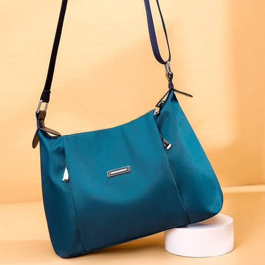 Bolso bandolera de tela Oxford sencillo